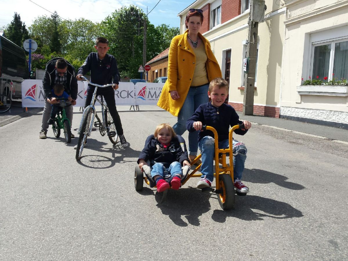 Vélos double pour les enfants