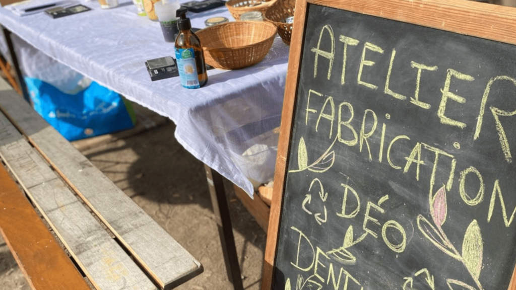 atelier fabrication zéro déchet