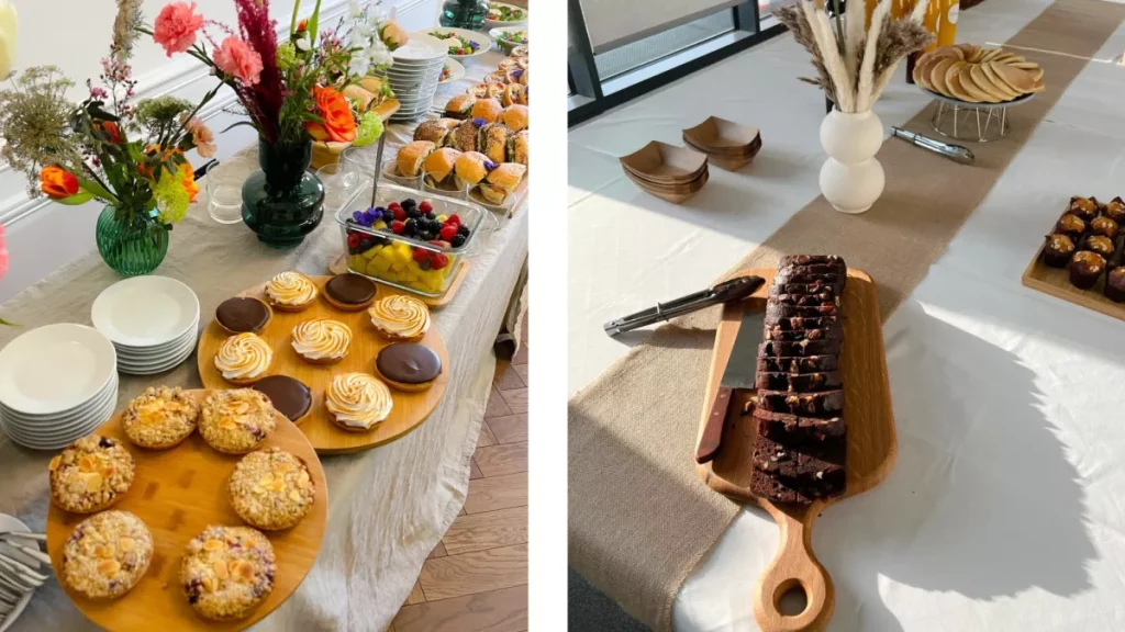 buffet de gâteaux