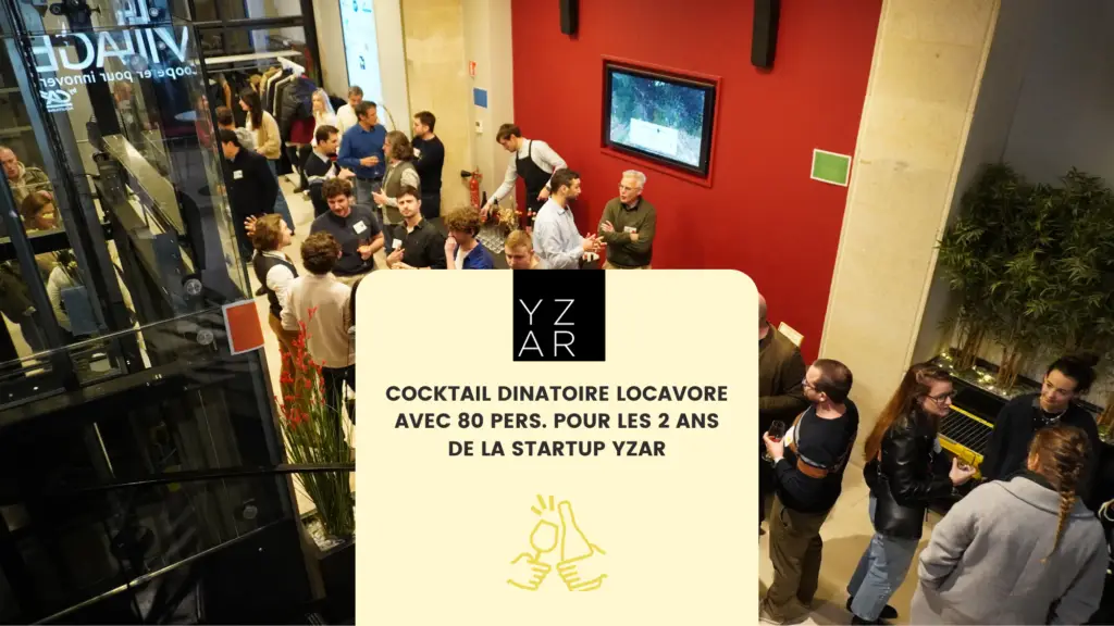 Étude de Cas : cocktail dinatoire pour le 2ᵉ Anniversaire d'Yzar avec Graines Fertiles