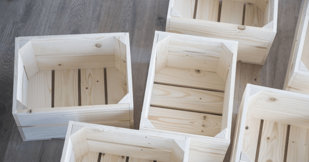 Fabrication d'une caisse en bois ▷ DIY Décoration