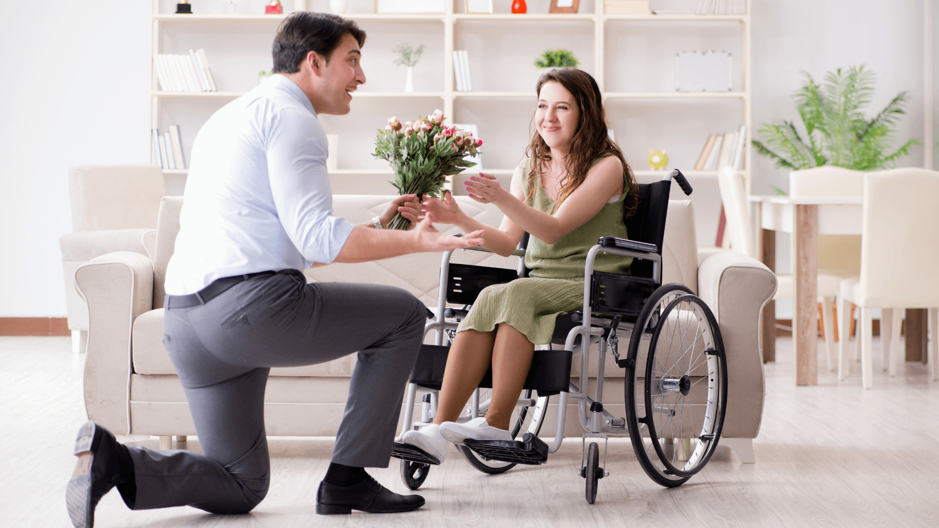 Déclaration de mariage fauteuil roulant