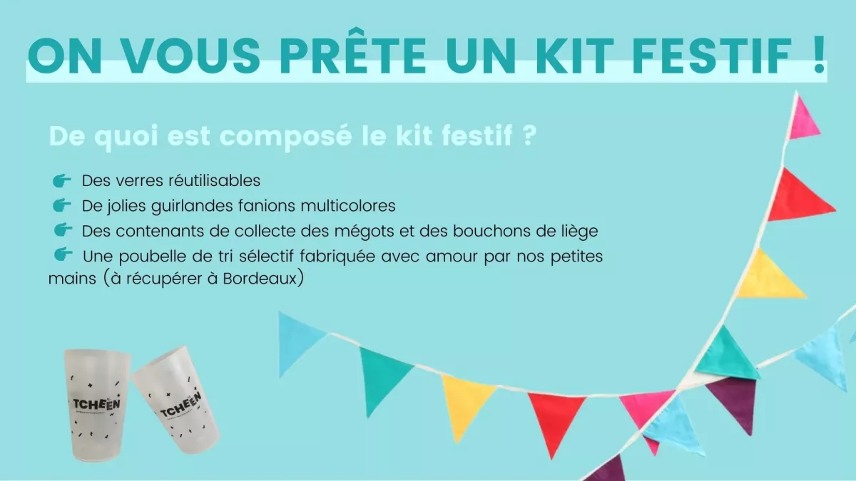 kit festif zéro déchet Tcheen