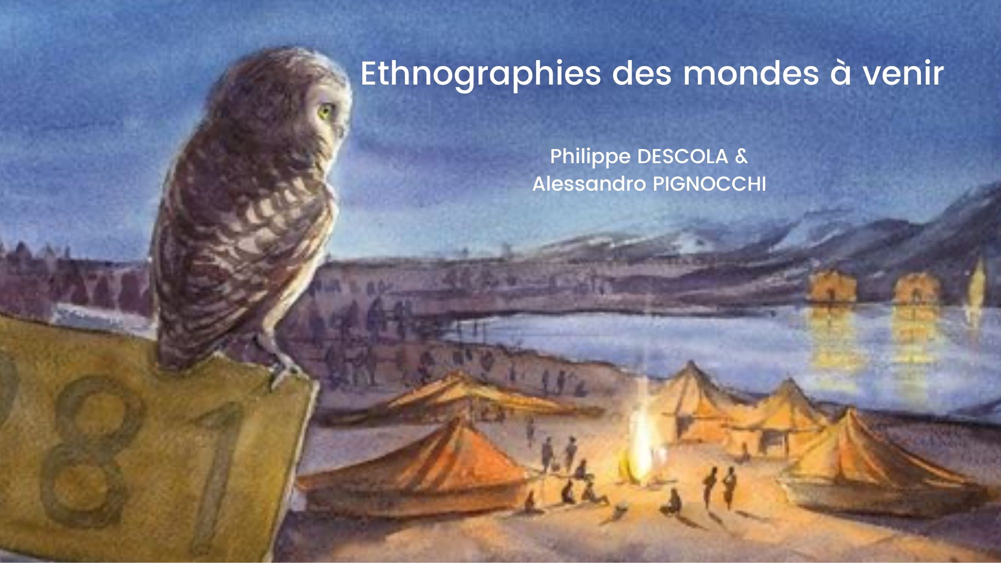 photo de couverture du livre "ethnographies des mondes à venir"