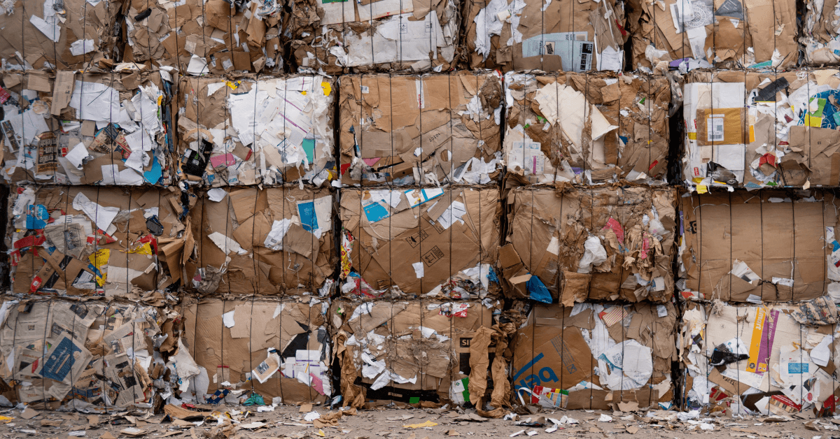 Blocs de carton et papier recyclé