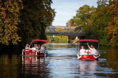 Chasse au trésor en bateaux électriques