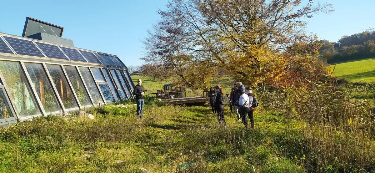 visite du earthship