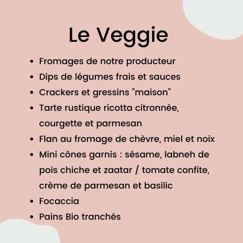Composition "Le Veggie"