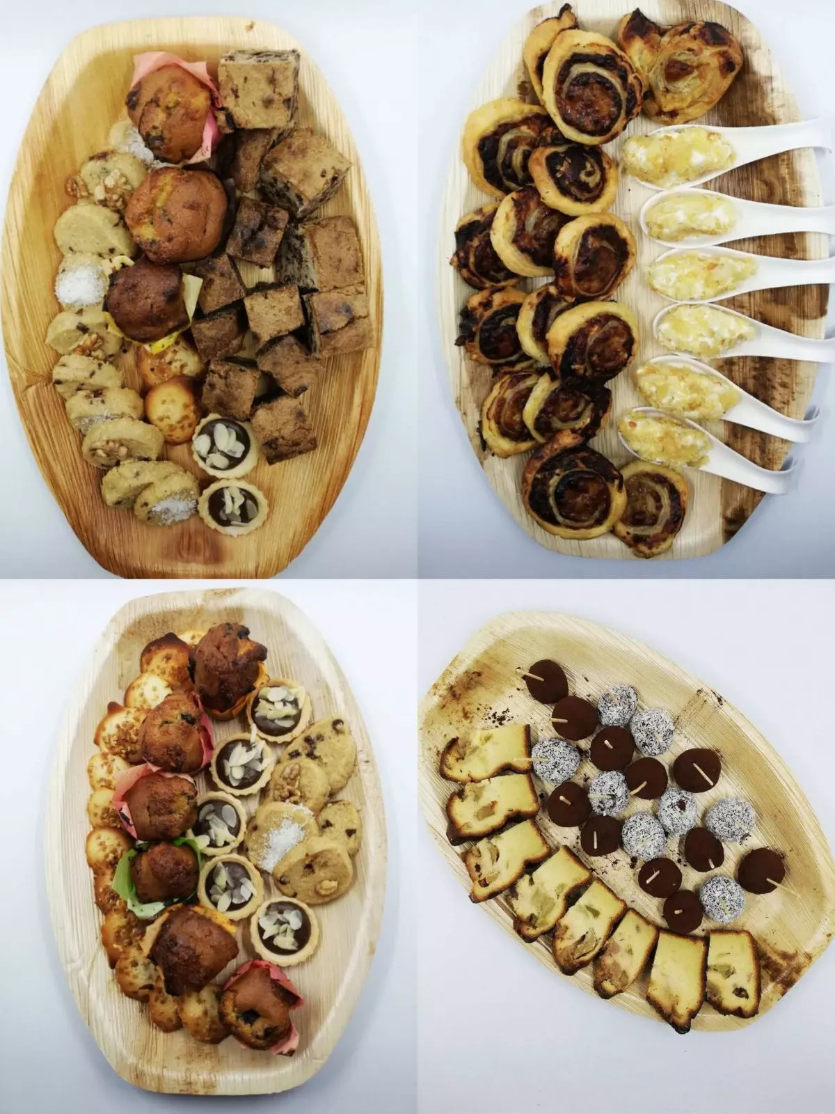 Exemple 5 - Offre Cocktail : minis muffins, mini cookies, minis tartelettes, roulés choco, truffes...