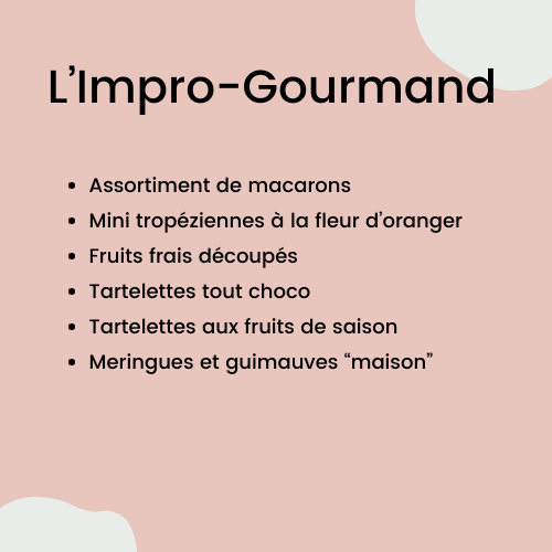 Composition "L'Impro-Gourmand"