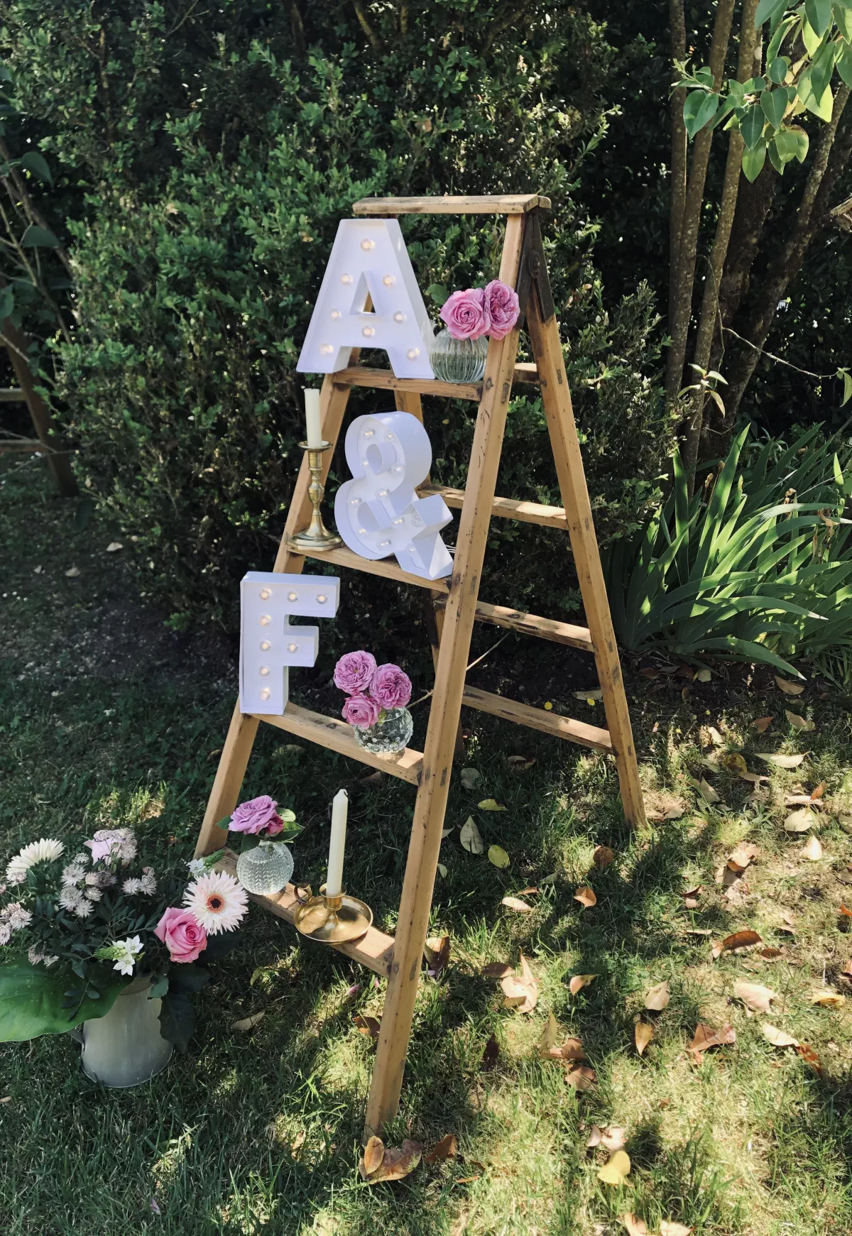 Escabeau en bois