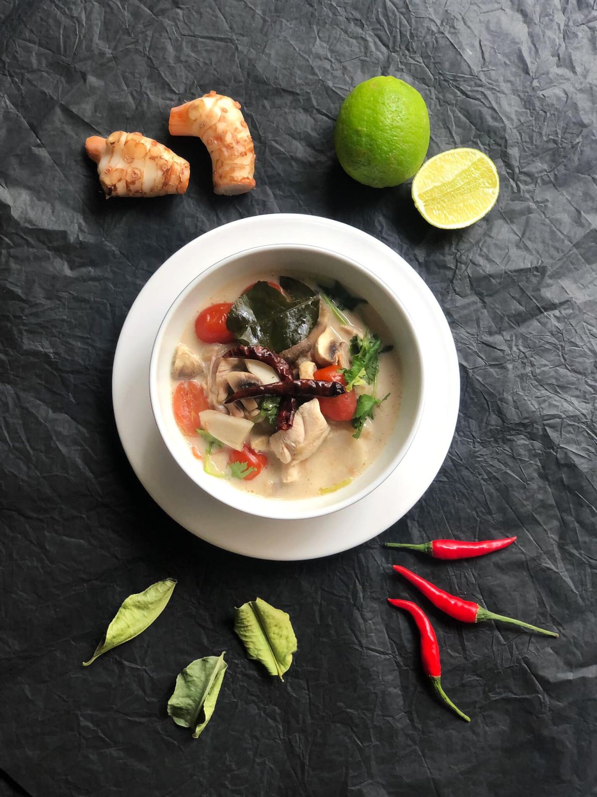 La soupe Tom Kha Khai