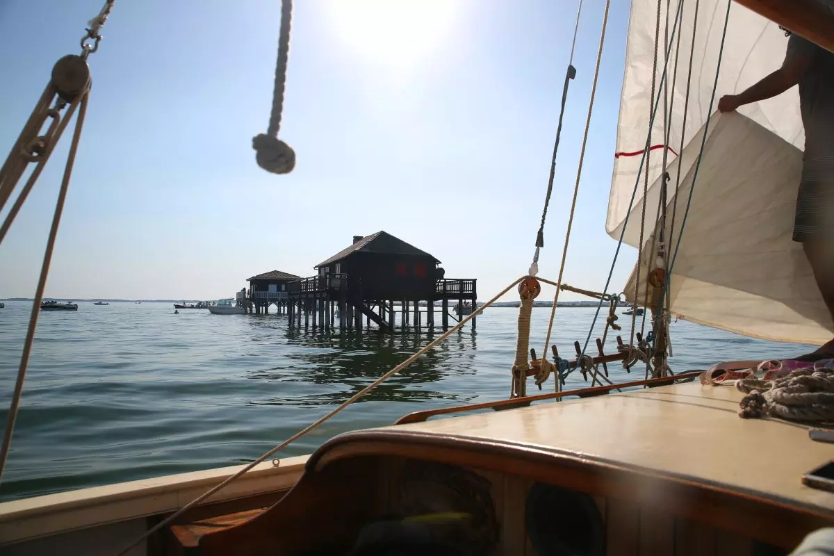Balade en voilier teambuilding Arcachon - (c) Bruno Bertin