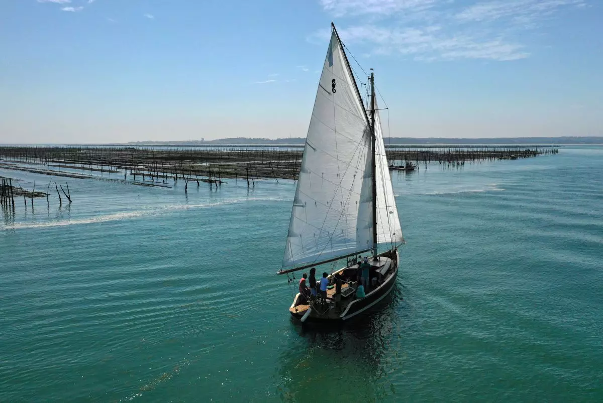 Balade en voilier teambuilding Arcachon - (c) Bruno Bertin