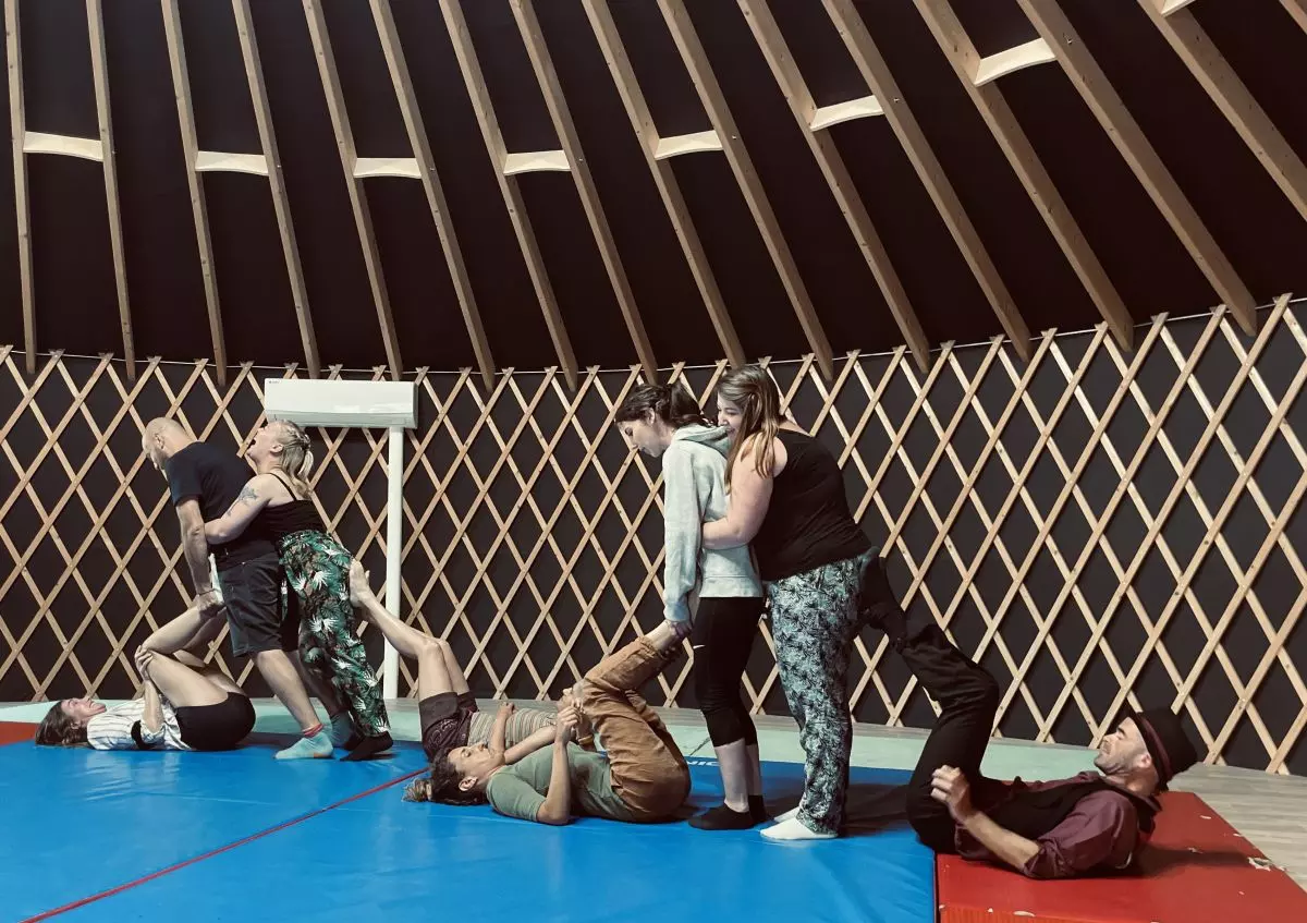 Atelier cirque teambuilding Arcachon