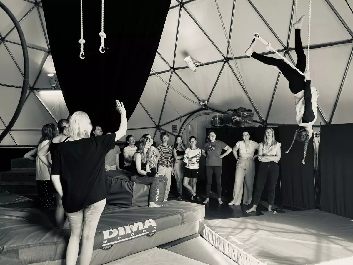 Atelier cirque teambuilding Arcachon
