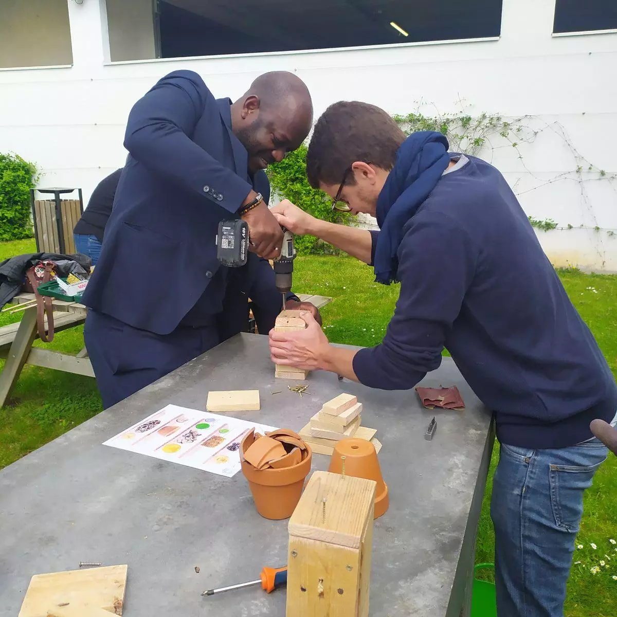 Atelier création hôtel à insectes