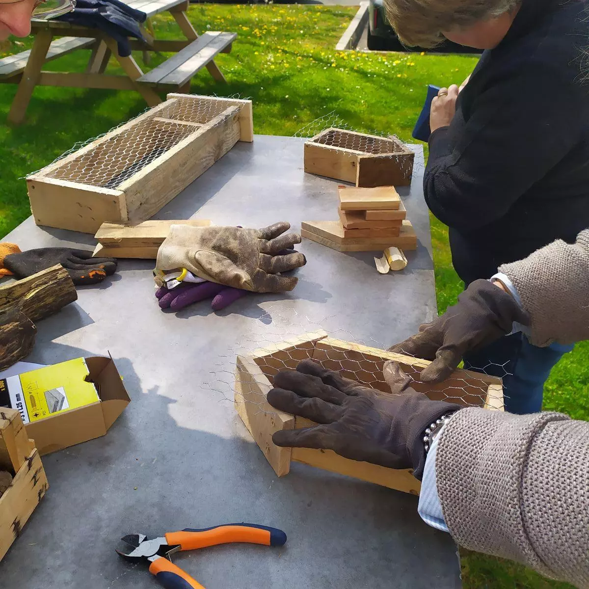 Atelier création hôtel à insectes