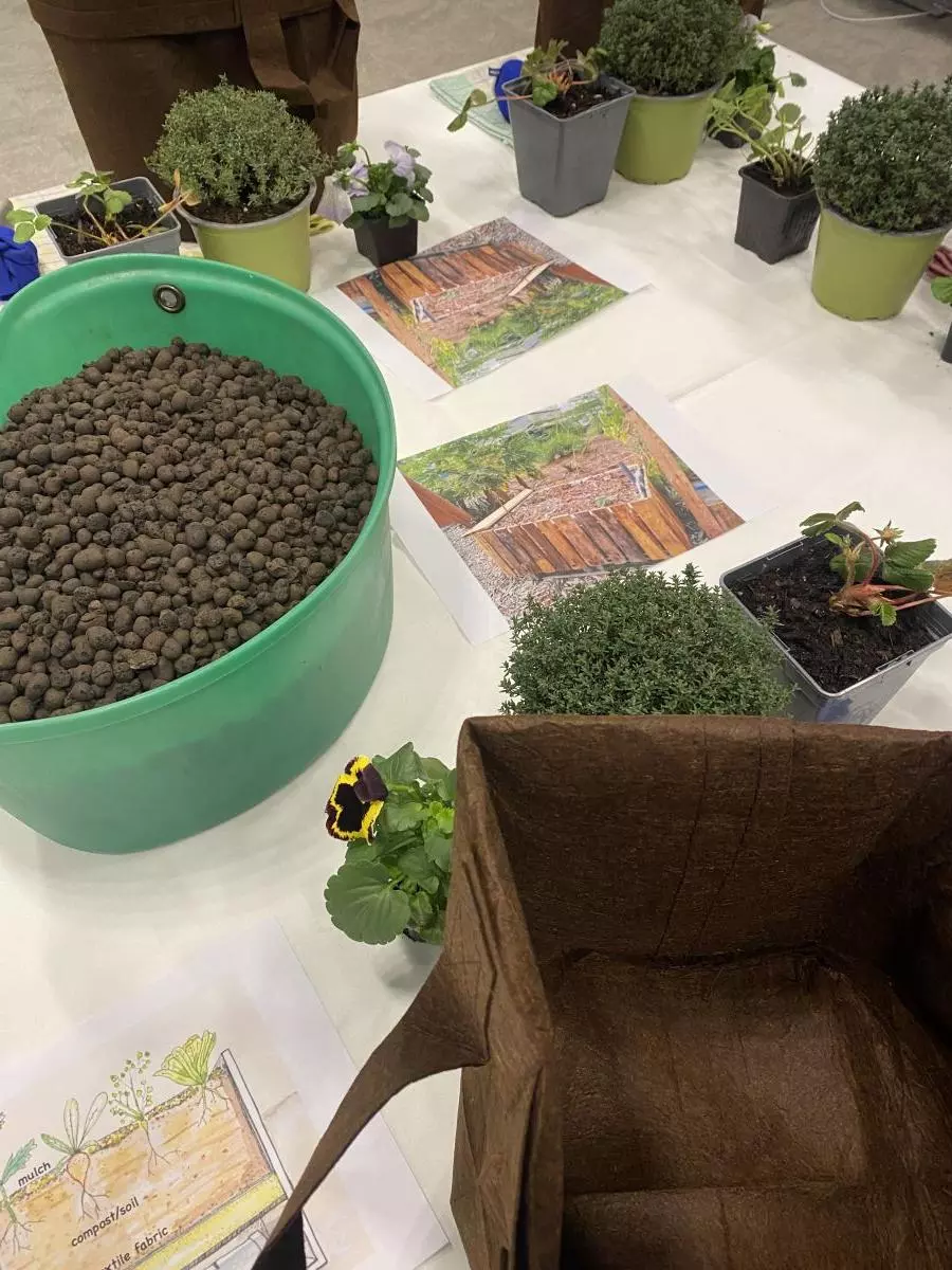 Atelier création wicking bed