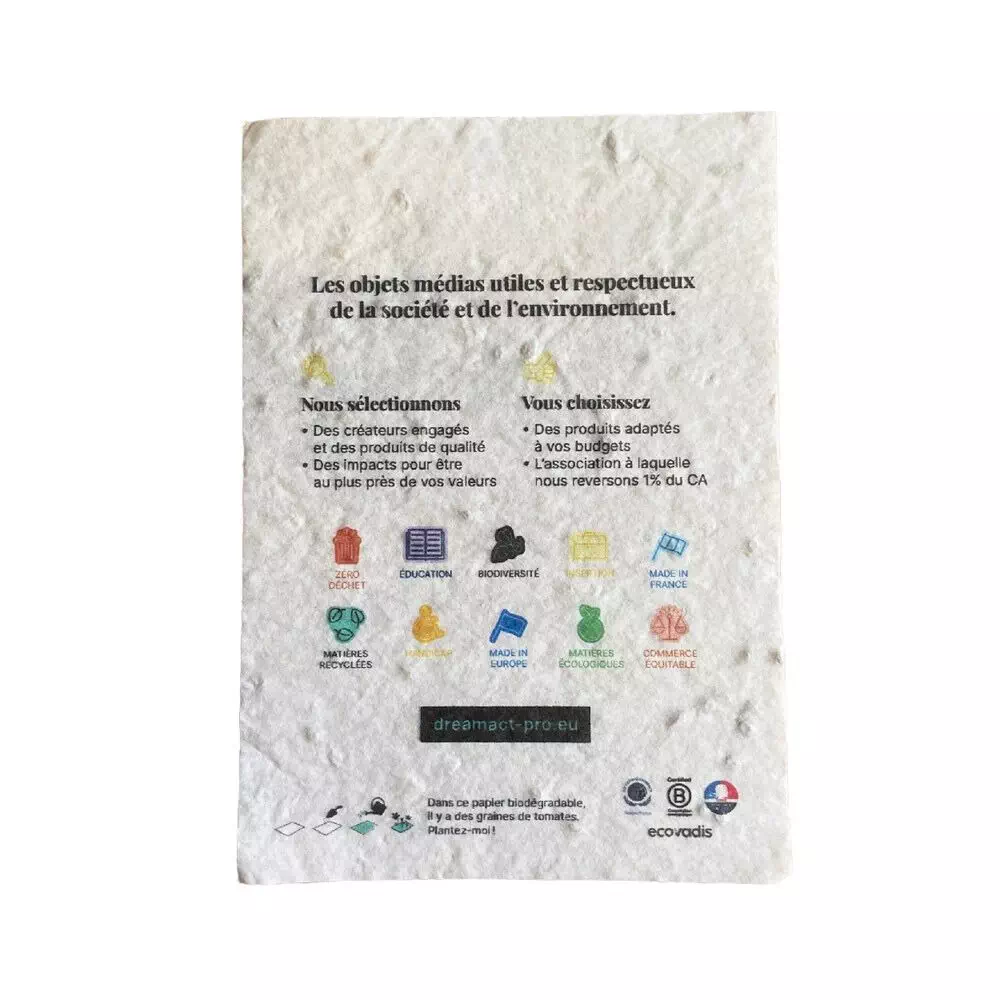 Flyer biodégradable 