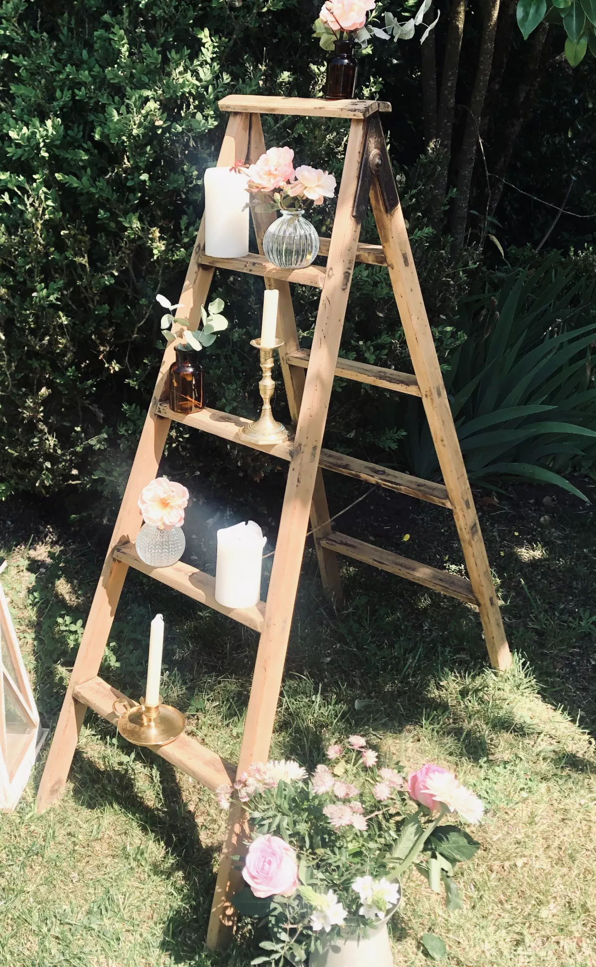 Escabeau en bois
