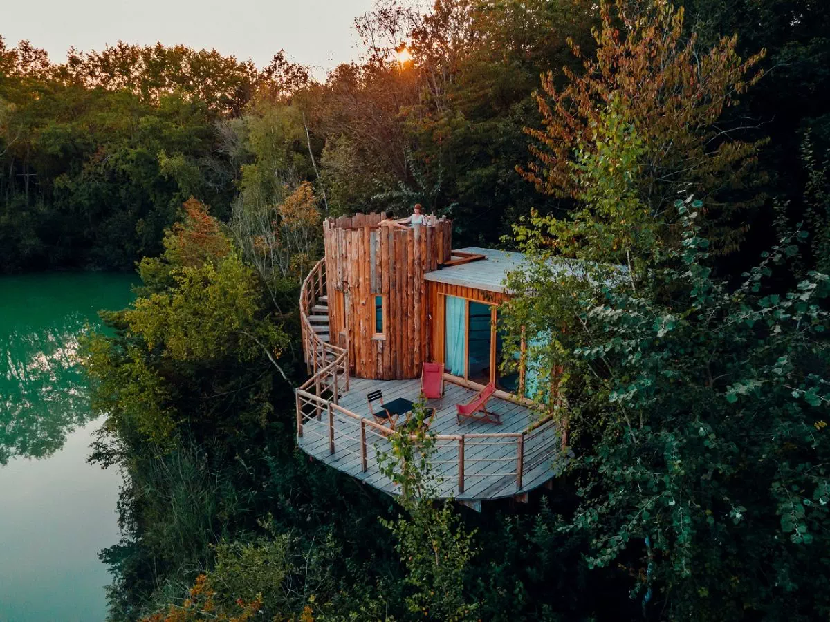 Cabane duo SPA Beau Rivage 