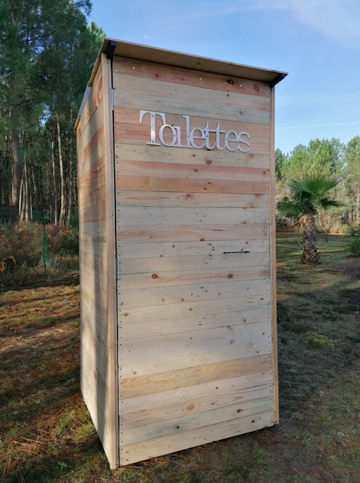 Toilettes sèches cabine gamme PREMIUM