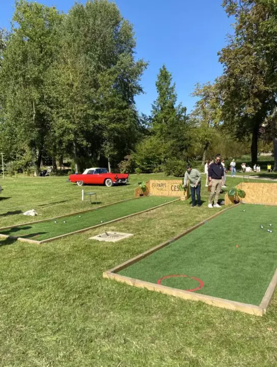 Terrain de pétanque