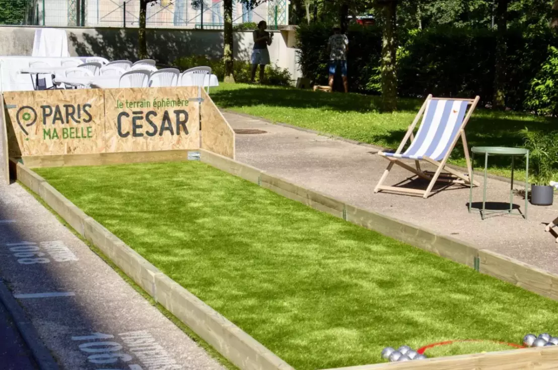 Terrain de pétanque