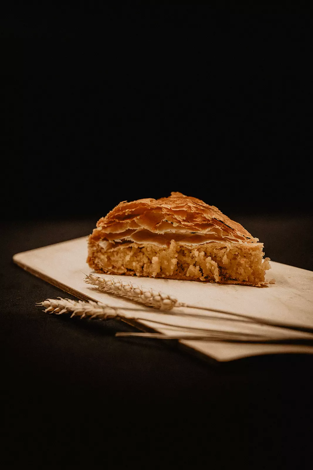 Une délicieuse part de frangipane