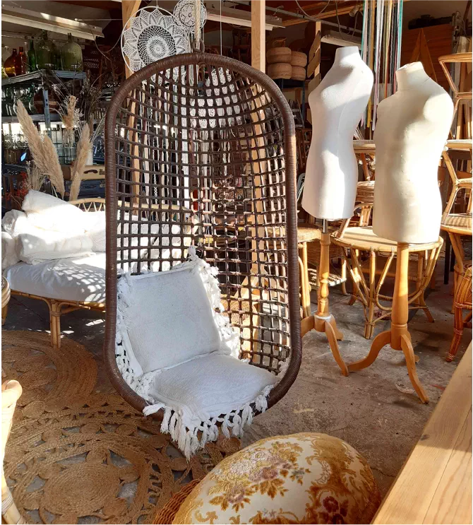 Exemple grand fauteuil en rotin