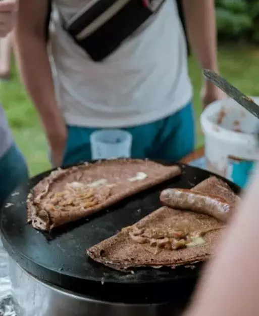 Galette saucisse