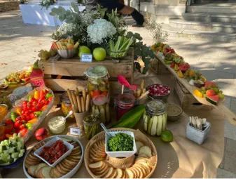 grazing table