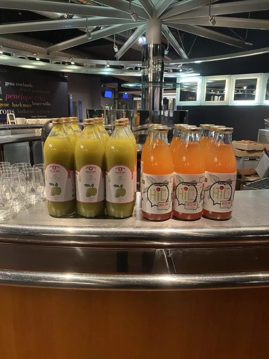 Jus de fruits locaux et bio