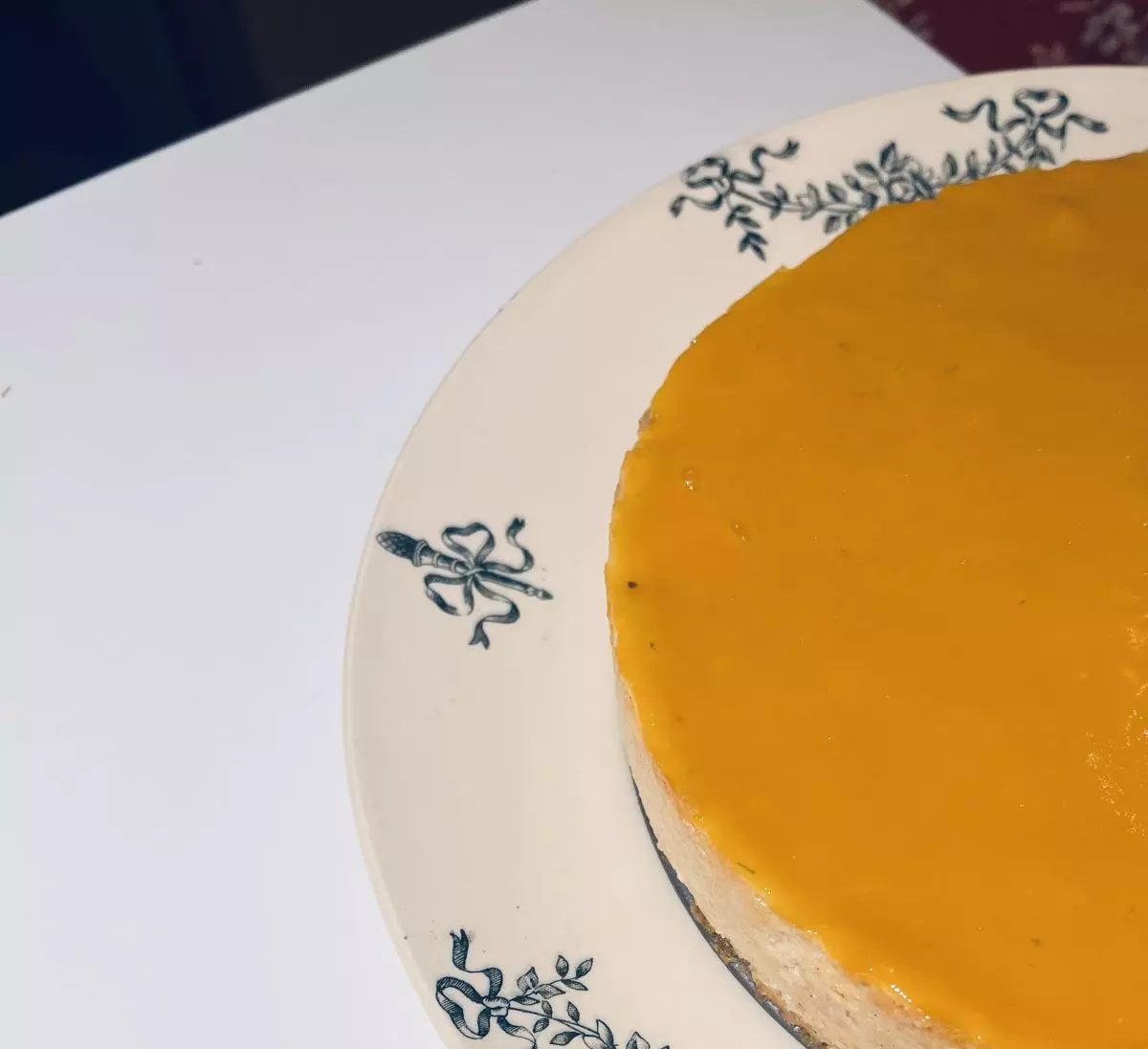 Cheese cake mangue