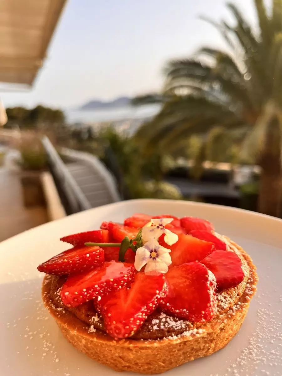 Tarte frangipane fraise