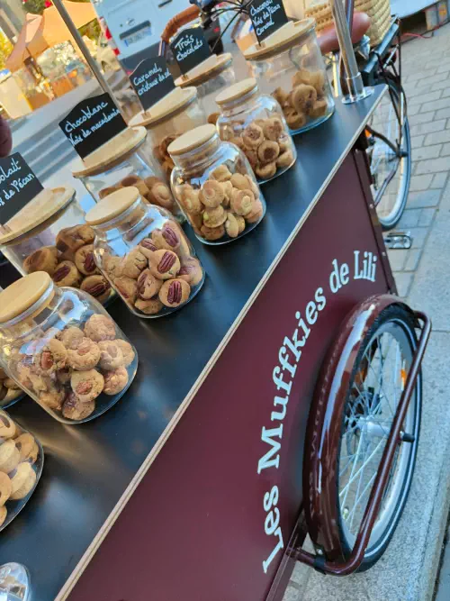 Food bike gourmand : Privatisation + Muffkies + service