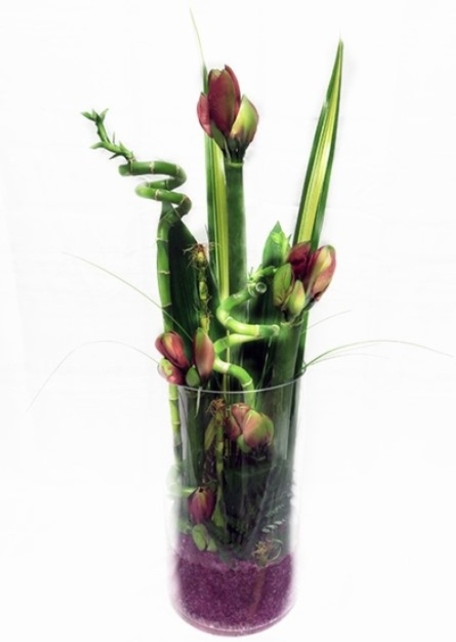 Bouquet verrerie