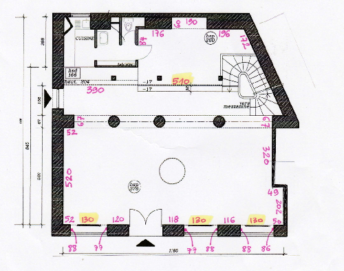 Plan de la Galerie