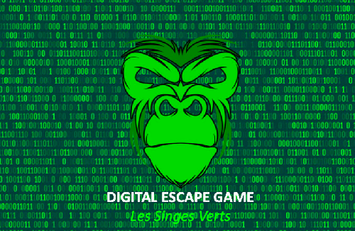 DIGITAL ESCAPE GAME - Les singes vert