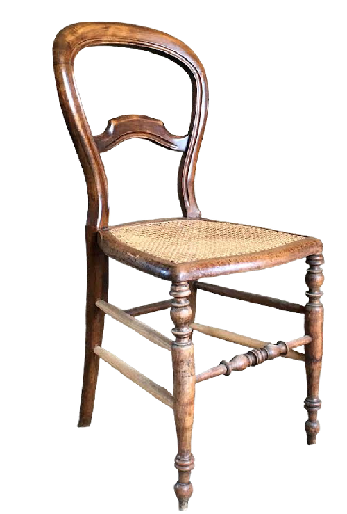 Chaise bois assise canné - 18 disponibles 