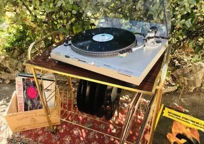 PACKAGE DECORATIF : Espace Lounge Musique - Tourne disque