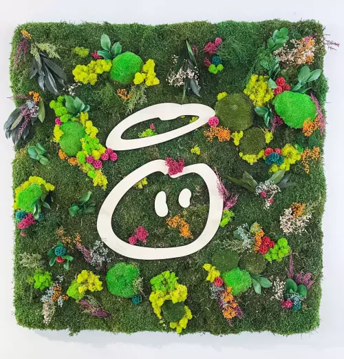 Fresque Végétale 1m x 1m