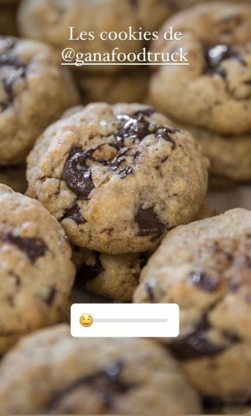 Cookies gourmands chocolat noir/fleur de sel 