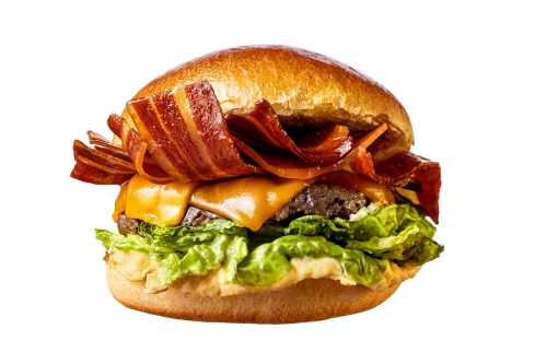 La Vie Bacon Burger, 100% vegan !