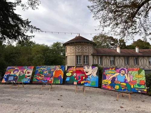 Live painting Participatif et fresque sur-mesure