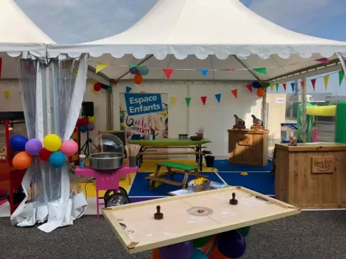 Espace garde d'enfants pour les événements professionnels