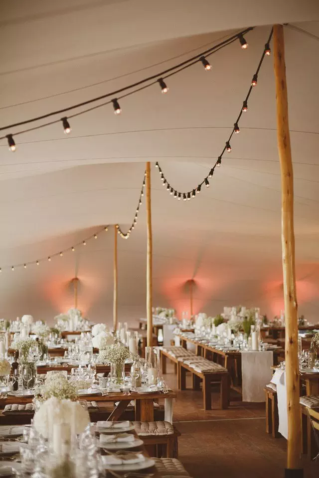 Tente stretch pour un mariage