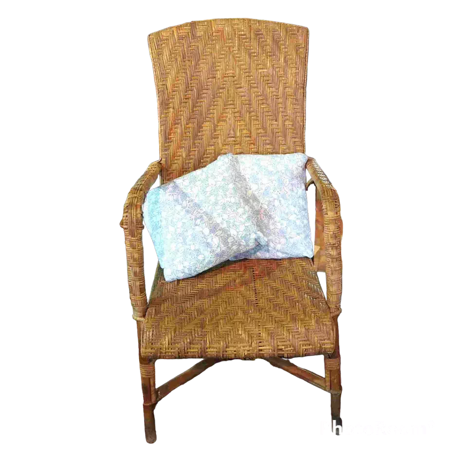 Exemple petit fauteuil en rotin 