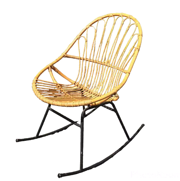 Exemple petit fauteuil en rotin 